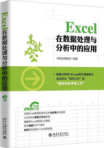 正版圖書 excel 在數(shù)據(jù)處理與分析中的應(yīng)用 計算機與互聯(lián)網(wǎng) 辦公軟件