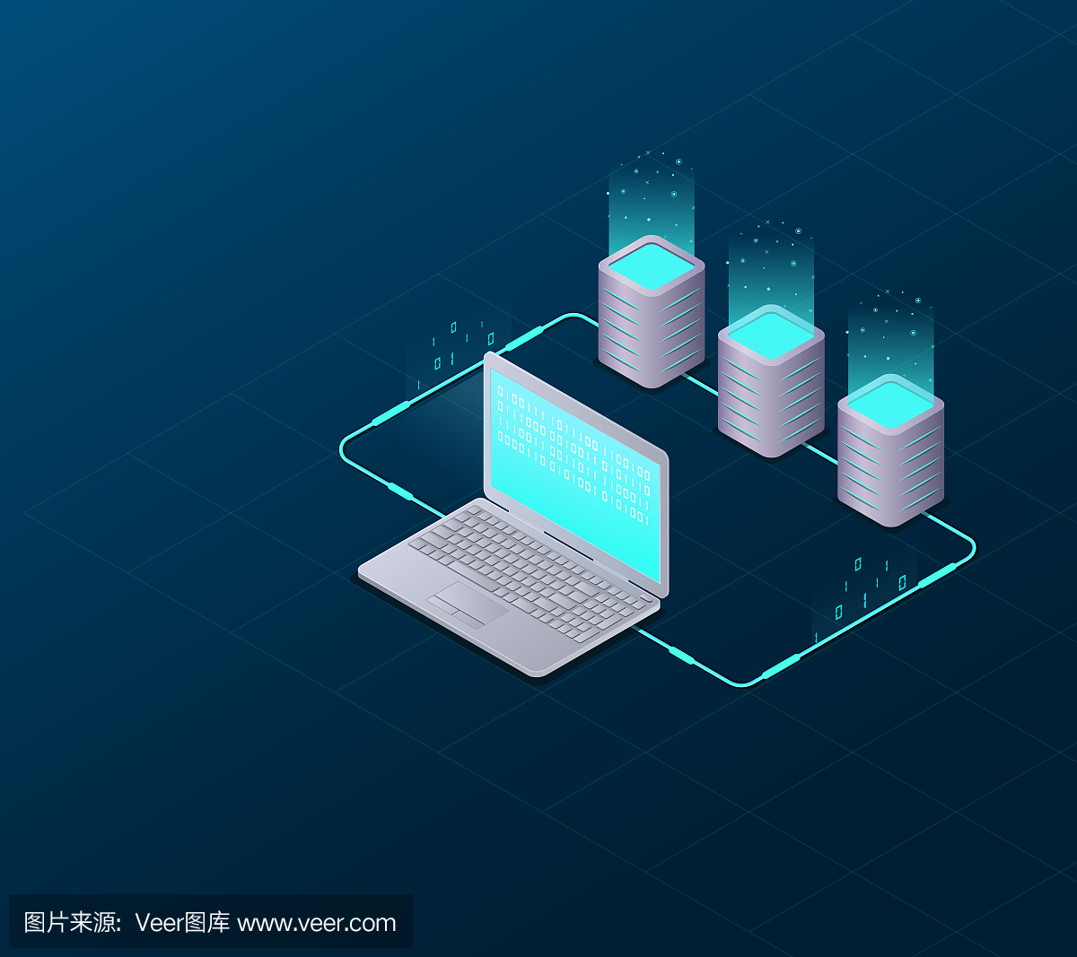 大數(shù)據(jù)處理概念、網(wǎng)絡(luò)主機和服務(wù)器室、計算機。互聯(lián)網(wǎng)網(wǎng)絡(luò)通信。大數(shù)據(jù)數(shù)據(jù)同步與存儲。三維平面設(shè)計。