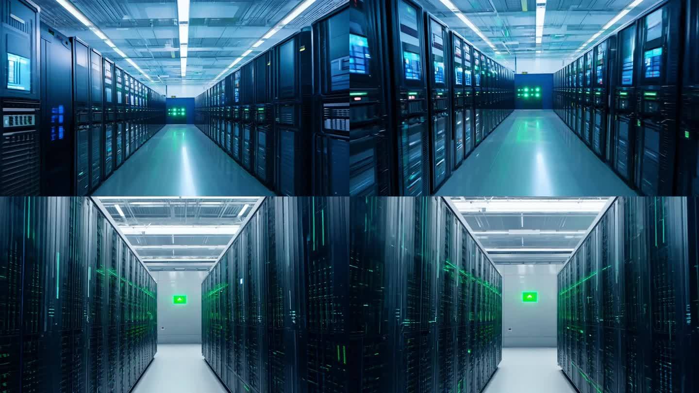 大數(shù)據(jù)服務(wù)器房中_綠色指示燈在機器間閃_視頻素材下載_編號:32377839_光廠(VJ師網(wǎng)) www.vjshi.com